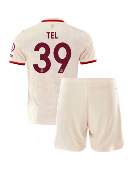 Bayern Munich Mathys Tel #39 Ausweichtrikot für Kinder 2024-25 Kurzarm (+ Kurze Hosen)